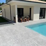 Villa Maison Moderne Avec Piscine Chauffee Lacanau